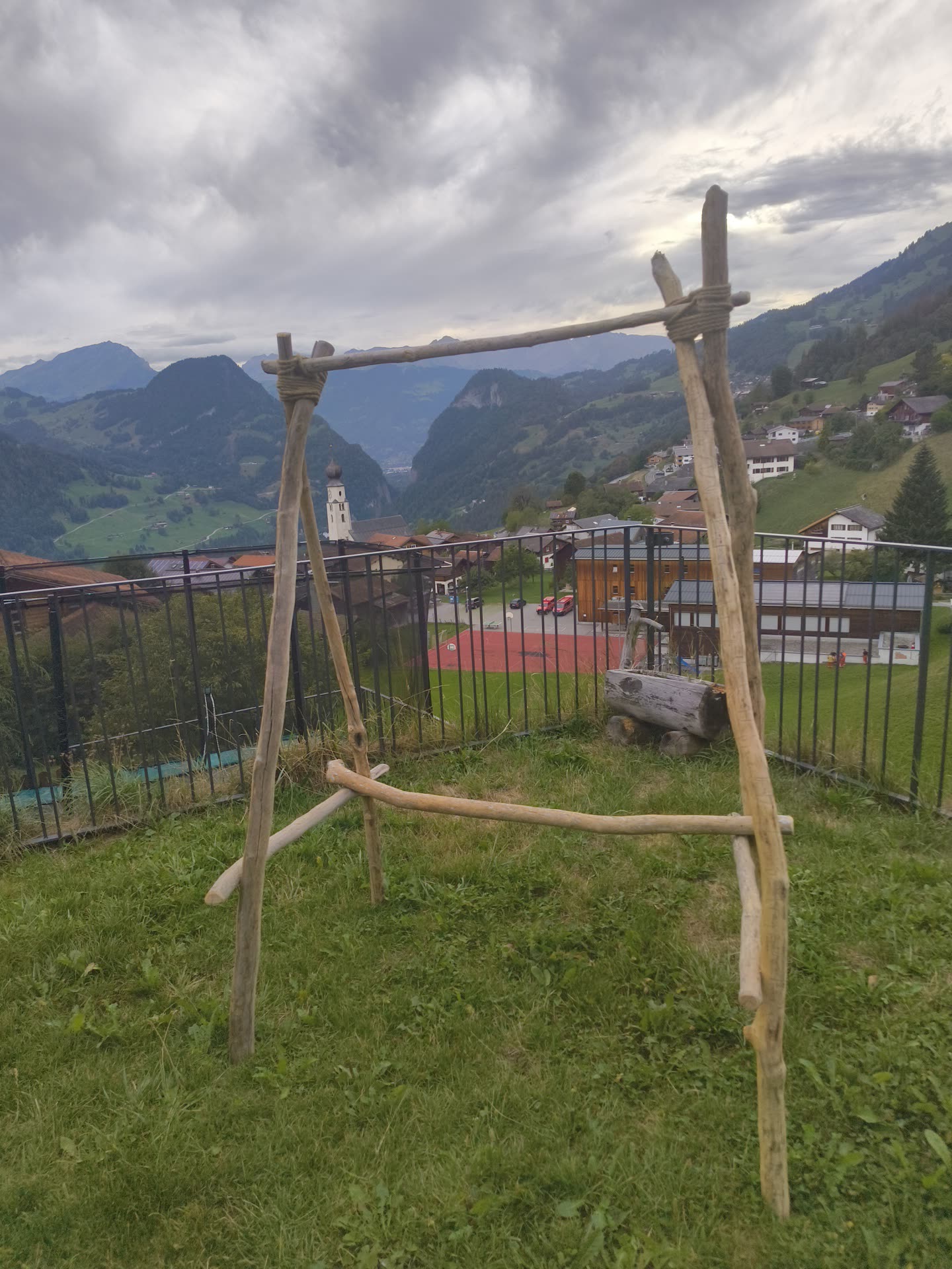 Garderobenstange aus Schwemmholz